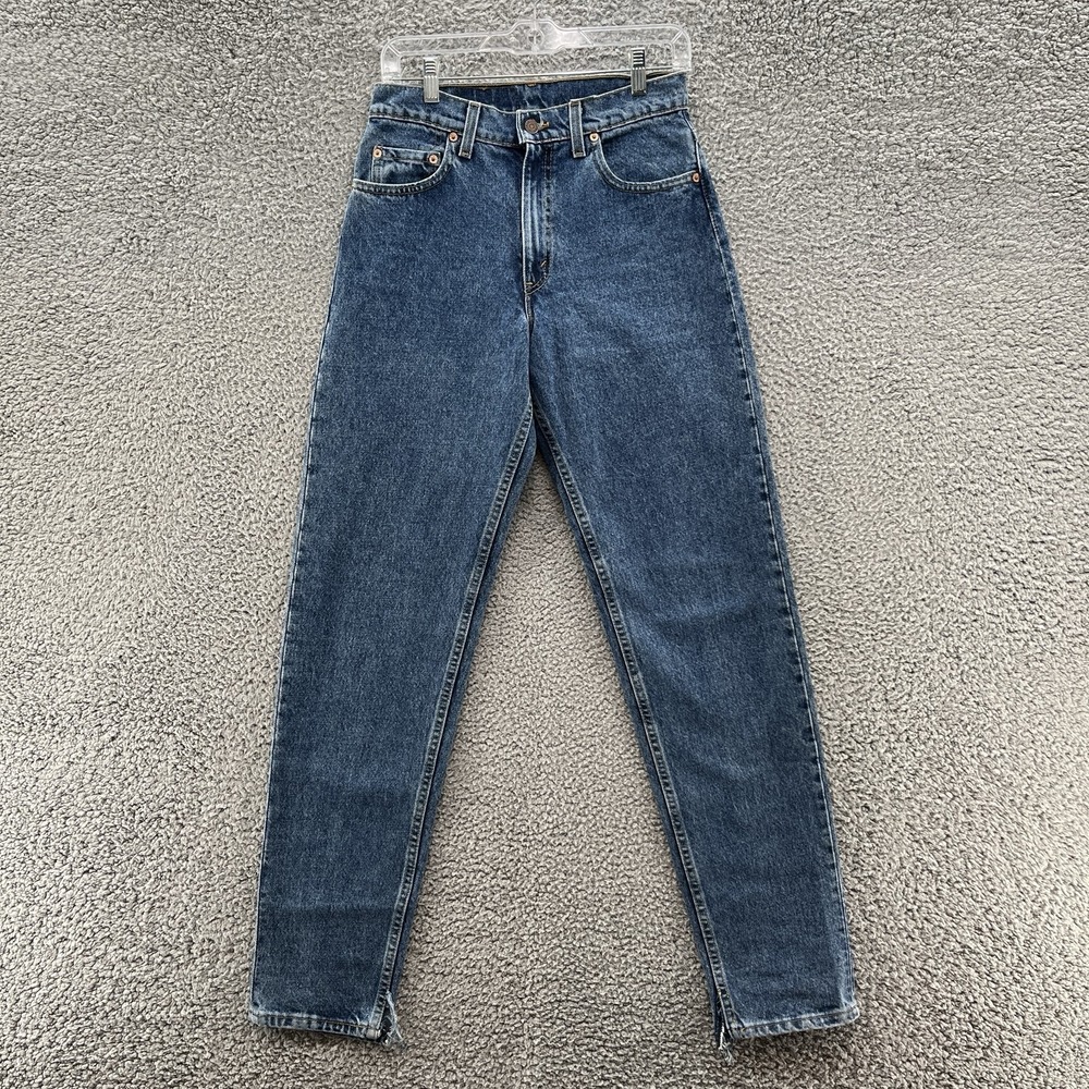 VTG 90s Levis 550 Jeans Mens Measures 28X33 Blue Relaxed Taper‎ USA Denim